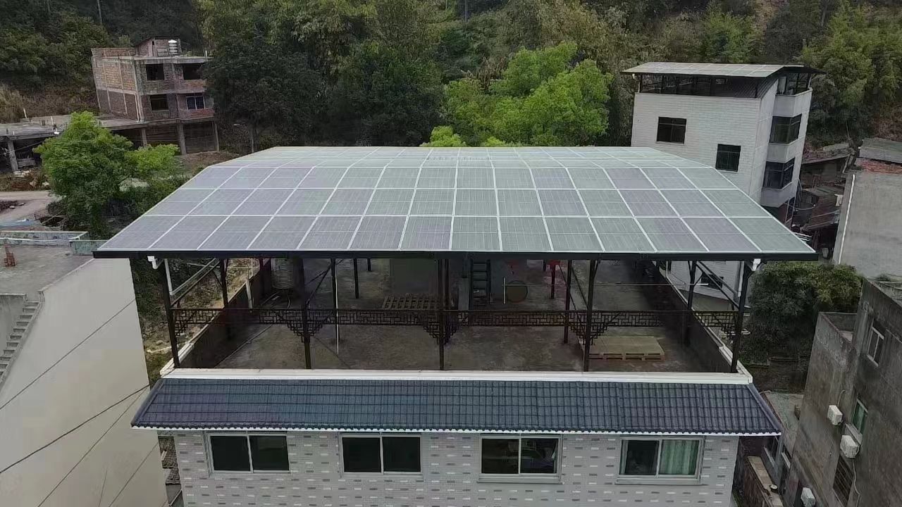 武安15kw+10kwh自建别墅家庭光伏储能系统